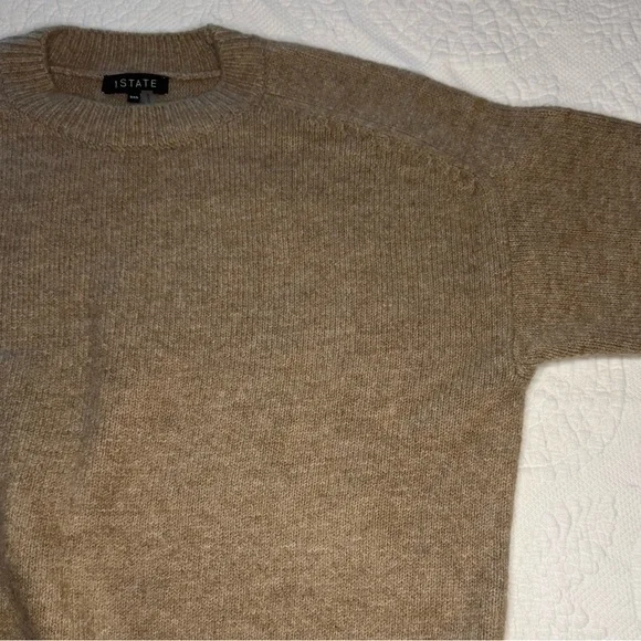1. STATE Brown Crewneck Sweater - Picture 7 of 13